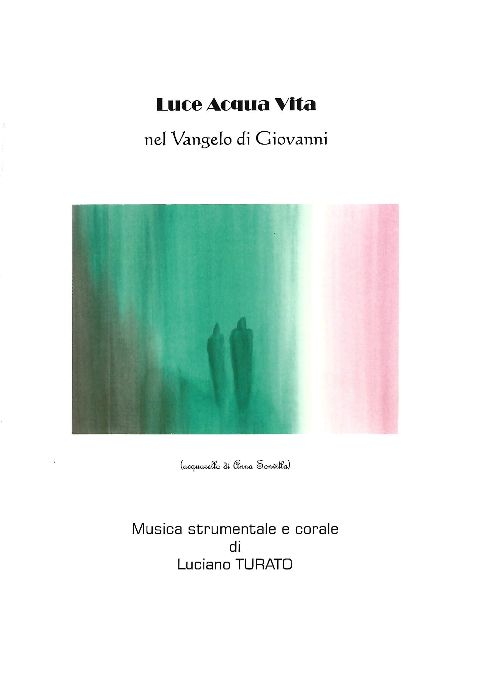 Copertina del libro Luce Acqua Vita